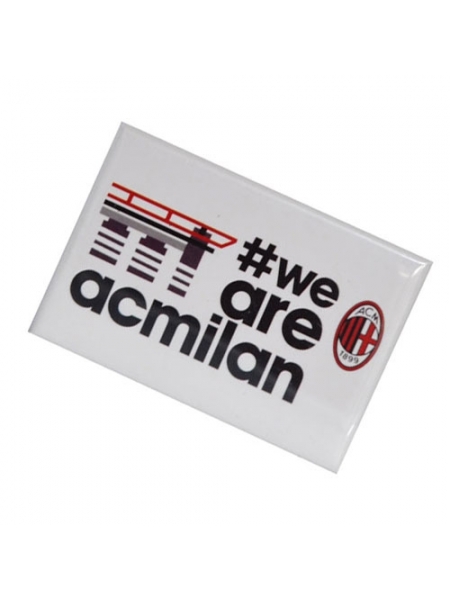 Magnete in metallo WEAREACMILAN